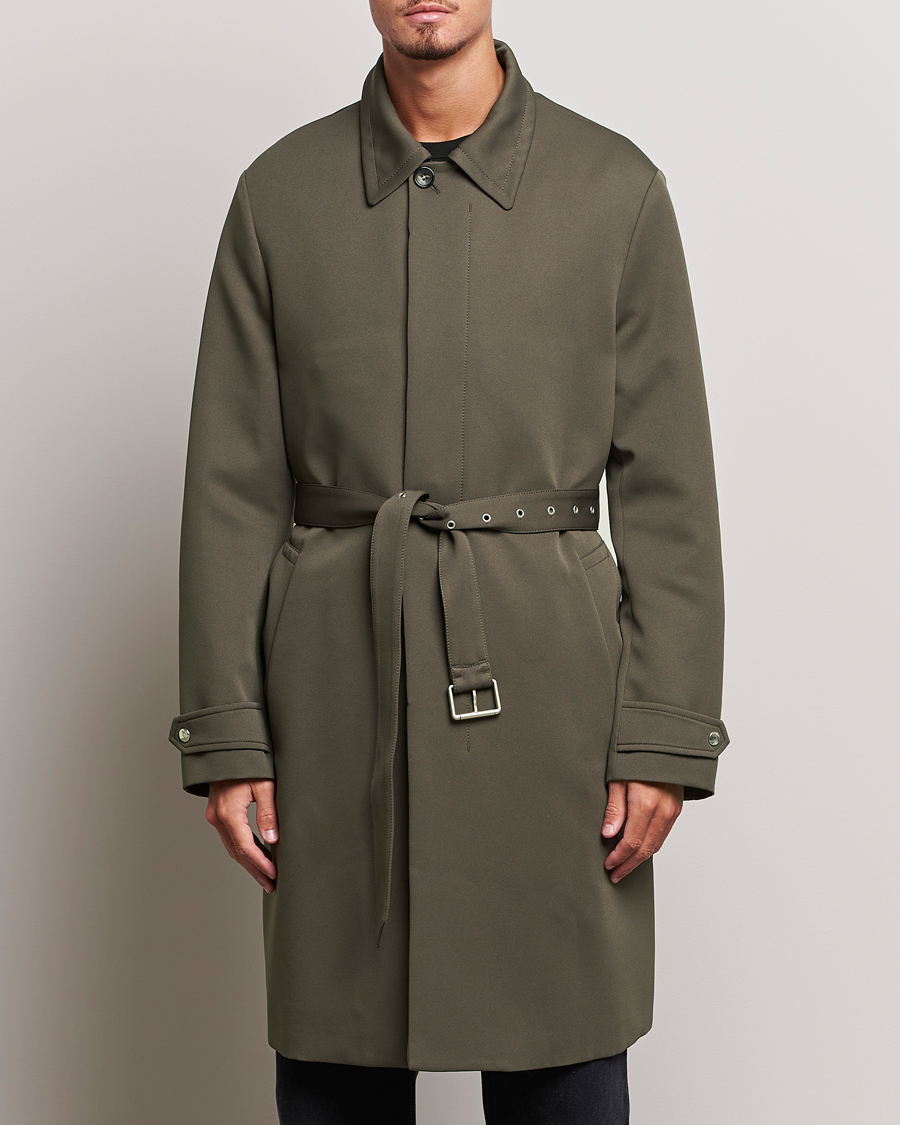 Hombres | Abrigos y chaquetas | Lanvin | Tailored Rain Coat Shark Grey