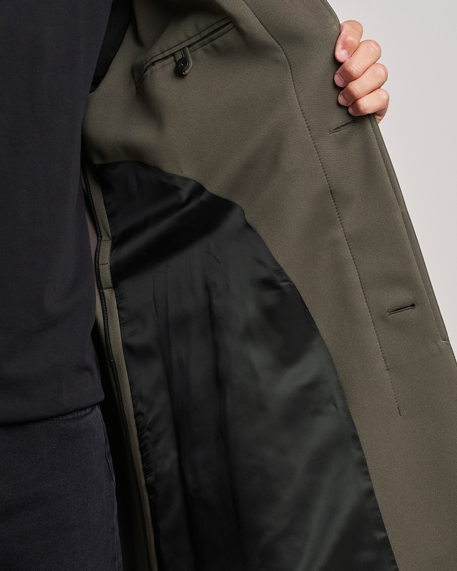 Hombres | Abrigos y chaquetas | Lanvin | Tailored Rain Coat Shark Grey