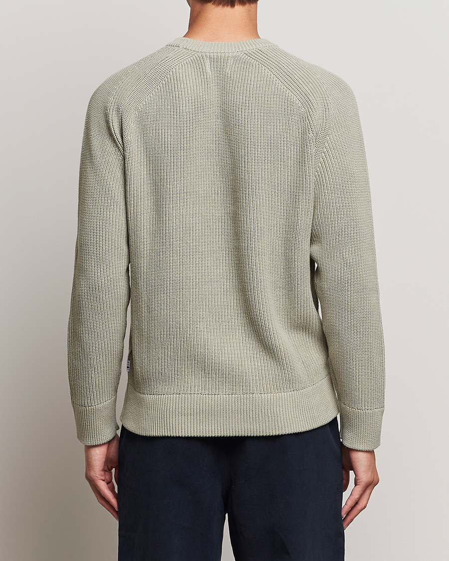 Hombres | Jerséis y prendas de punto | NN07 | Jacobo Organic Cotton Knitted Sweater London Fog