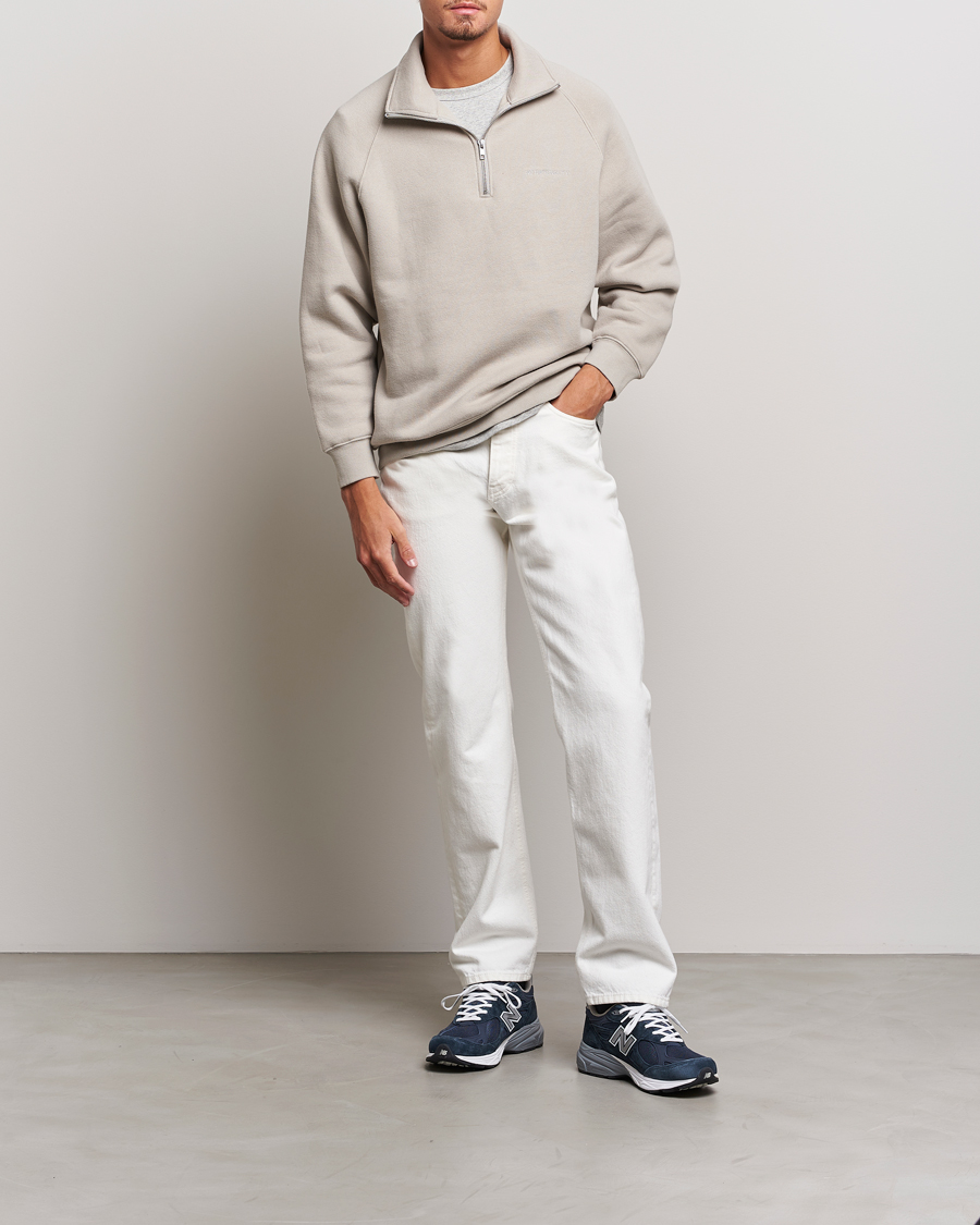 Hombres | Jerséis y prendas de punto | NN07 | Carlo Half Zip London Fog