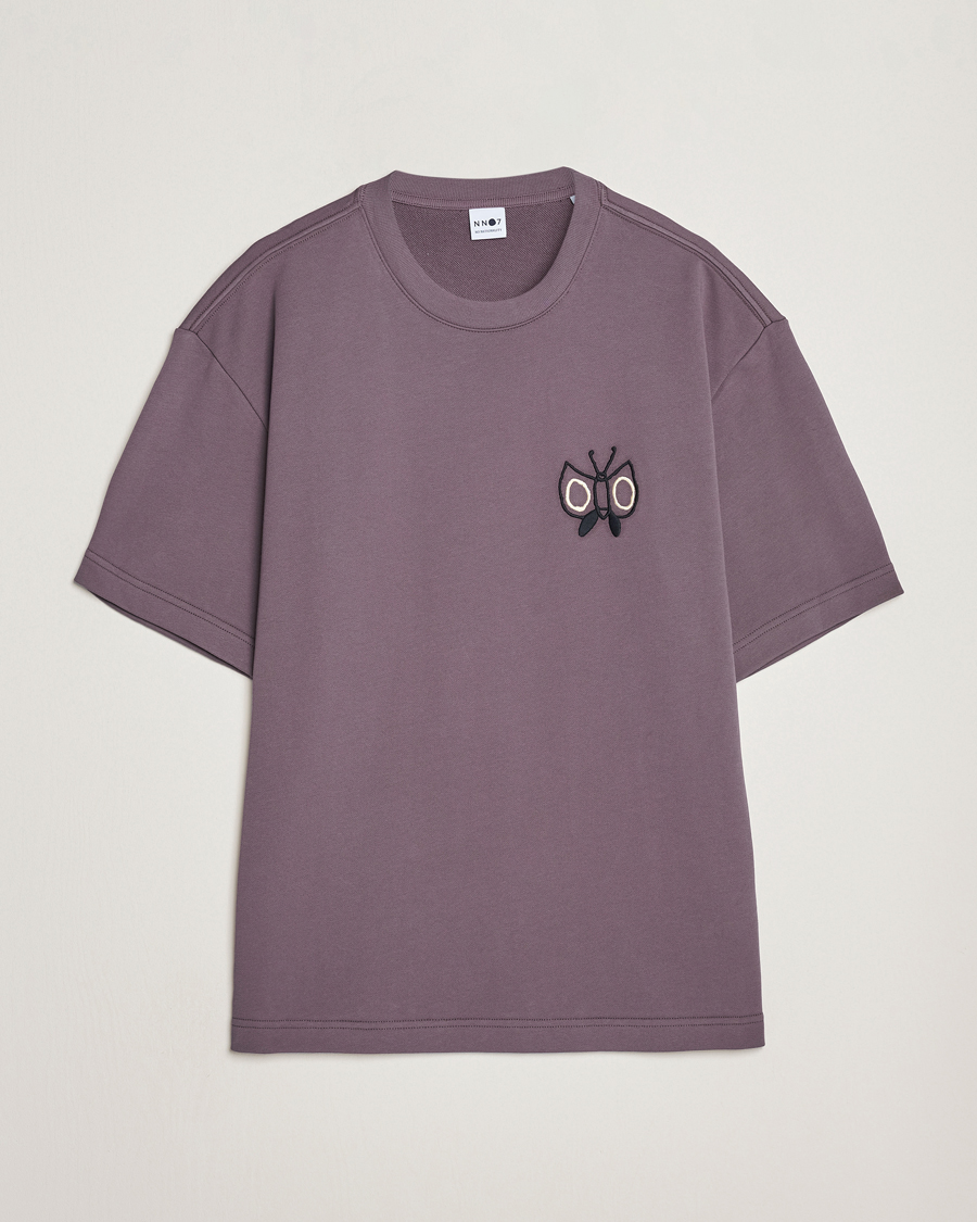 Hombres | Camisetas | NN07 | Alan Heavy T-Shirt Purple Brown