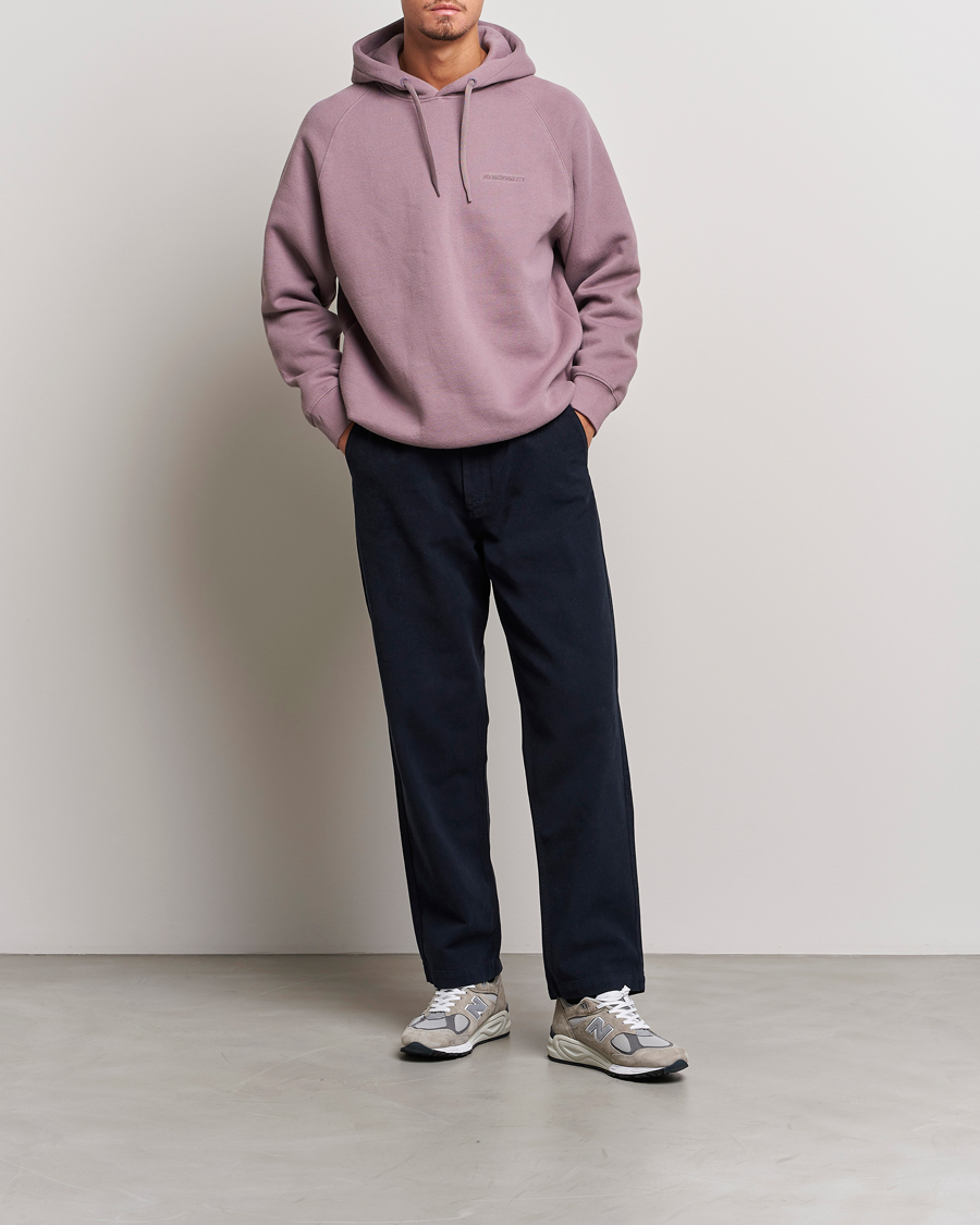 Hombres | Jerséis y prendas de punto | NN07 | Carlo Hood Purple Brown