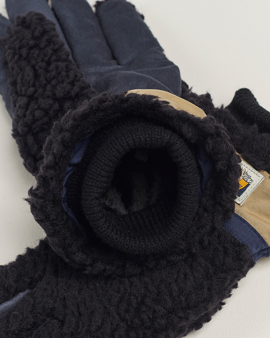 Hombres | Elmer by Swany Sota Wool Teddy Gloves Black | Elmer by Swany | Sota Wool Teddy Gloves Black