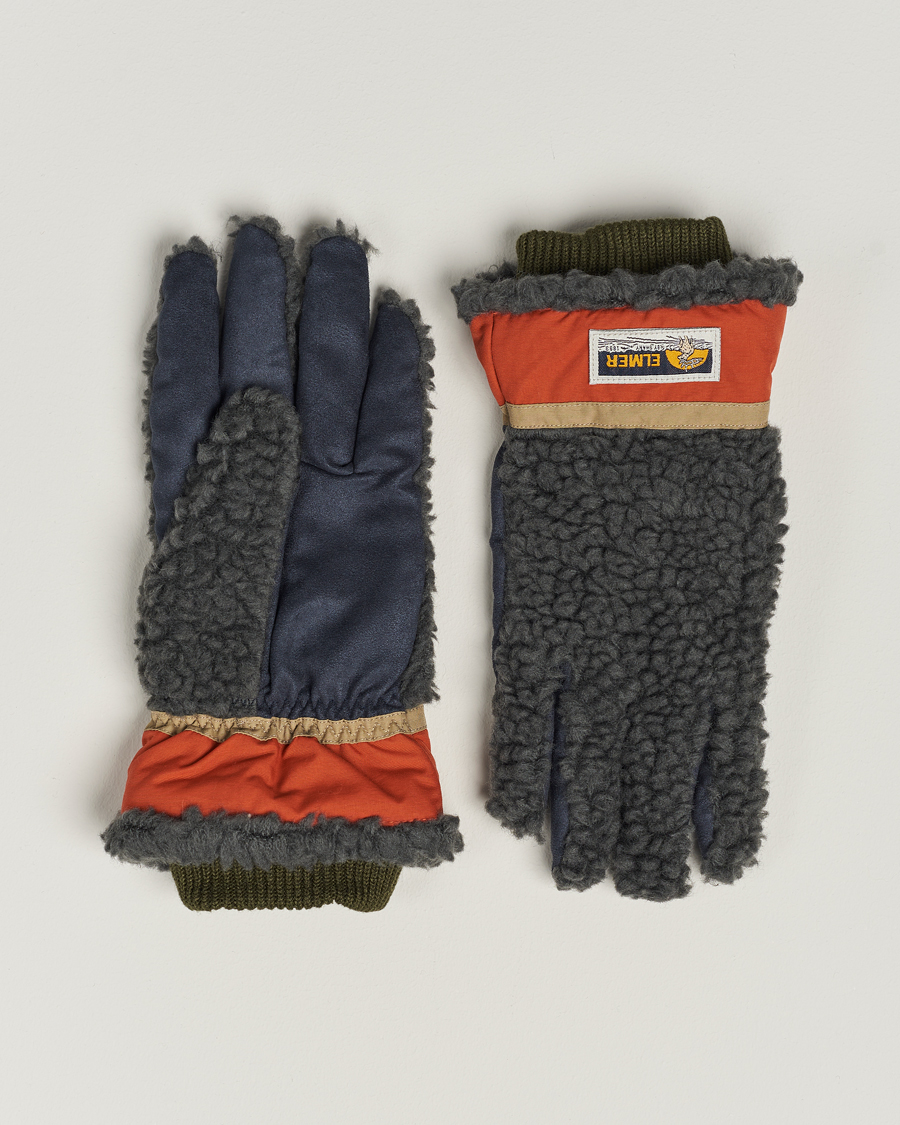 Hombres | Elmer by Swany Sota Wool Teddy Gloves Khaki | Elmer by Swany | Sota Wool Teddy Gloves Khaki
