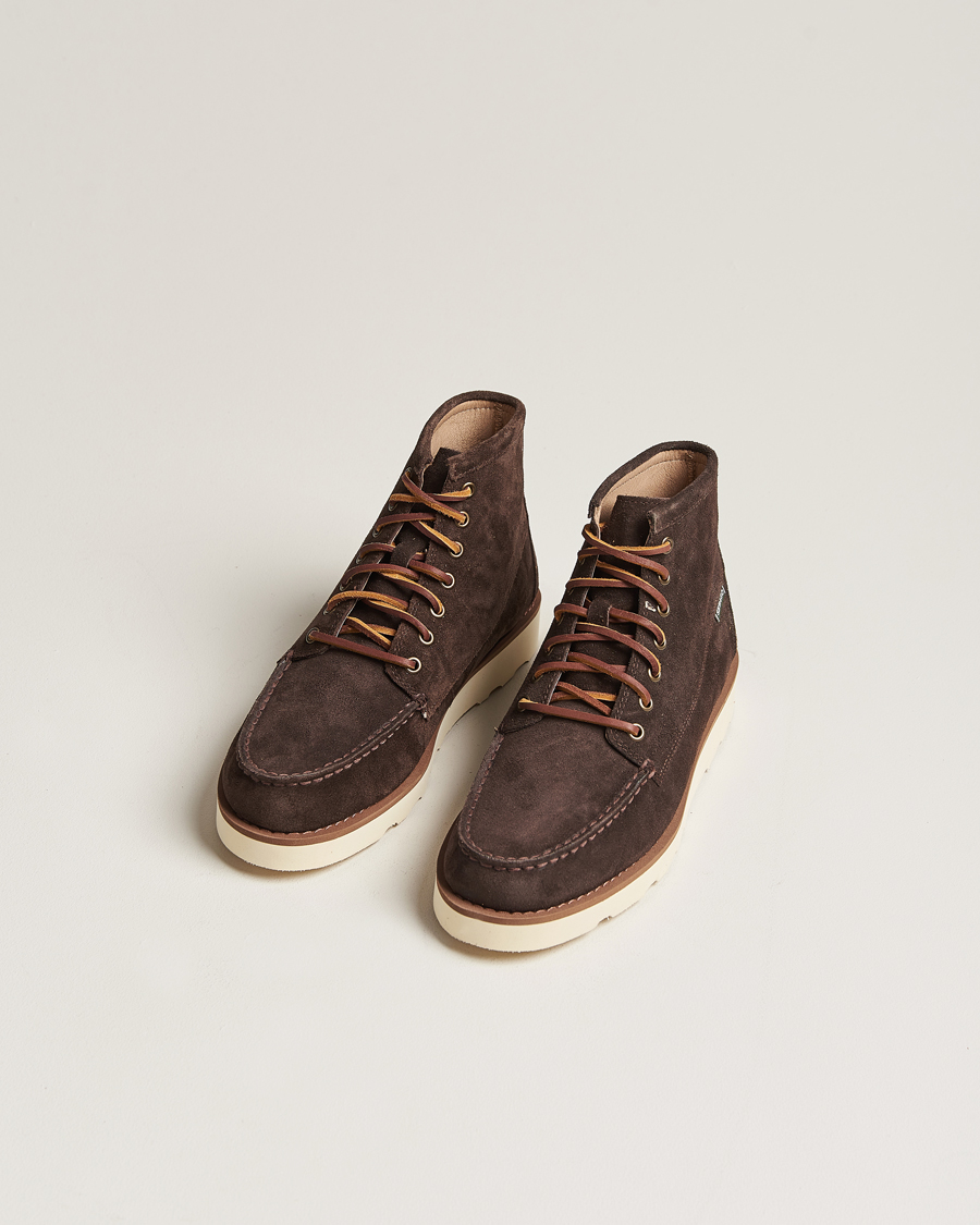 Hombres | Sebago Tala Oiled Suede Mid Boot Dark Brown | Sebago | Tala Oiled Suede Mid Boot Dark Brown