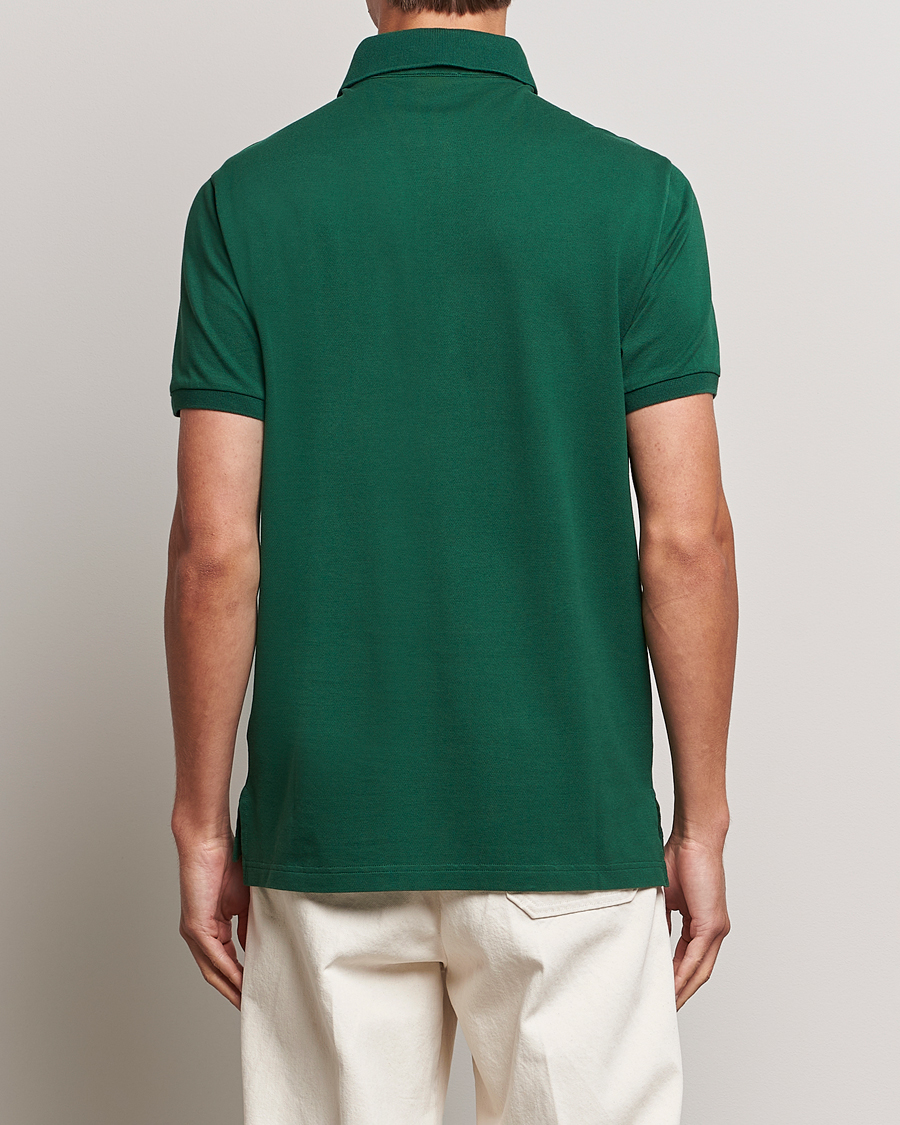 Hombres | Polos | Etro | Short Sleeve Contrast Polo Dark Green