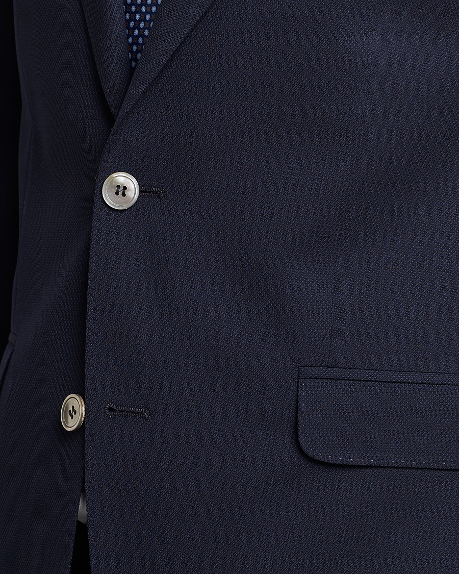 Hombres | Blazers | Oscar Jacobson | Ego Wool Blazer Blue