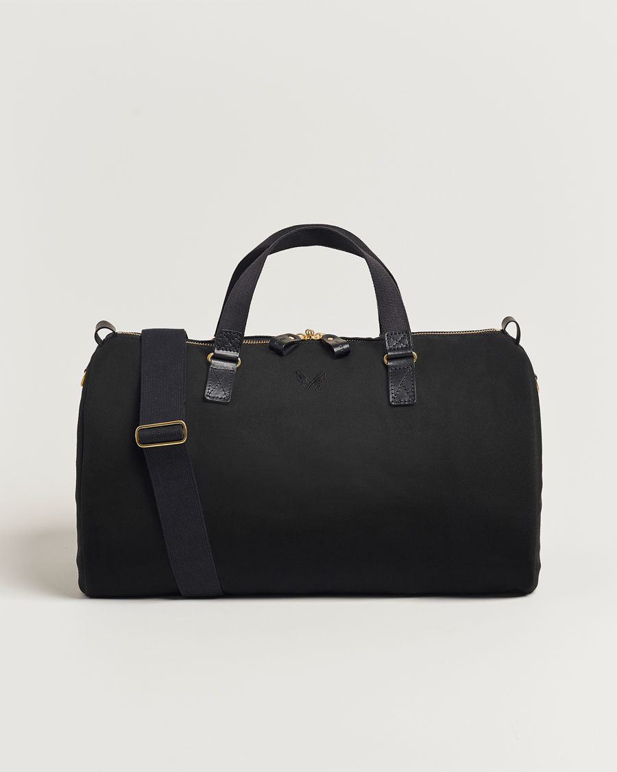 Hombres | Bolsos | Bennett Winch | Canvas Suit Carrier Holdall Black