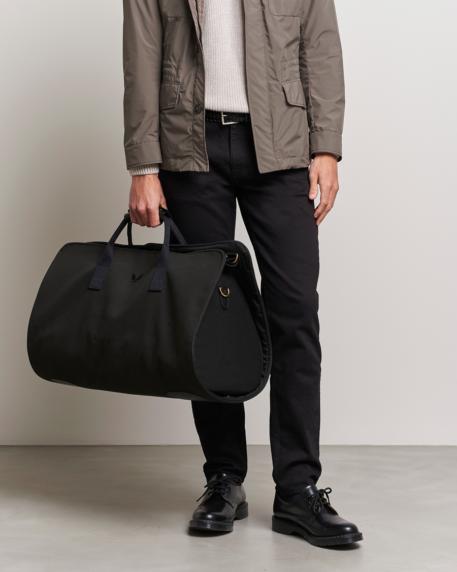Hombres | Bolsos | Bennett Winch | Canvas Suit Carrier Holdall Black