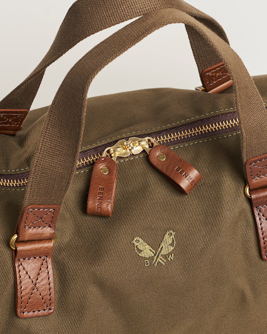 Hombres | Bolsos | Bennett Winch | Canvas Suit Carrier Holdall Olive