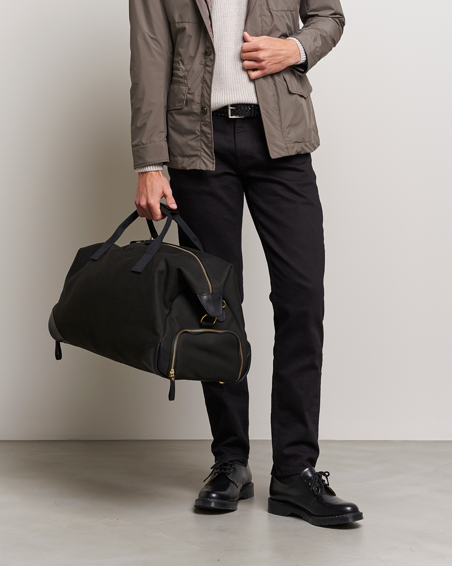 Hombres | Bolsos | Bennett Winch | Canvas Weekender Black