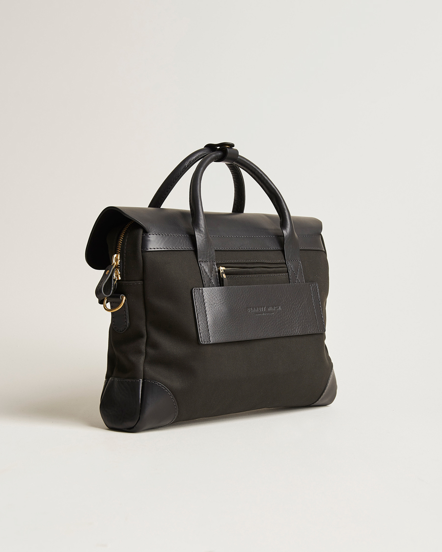 Hombres | Bolsos | Bennett Winch | Canvas Briefcase Black