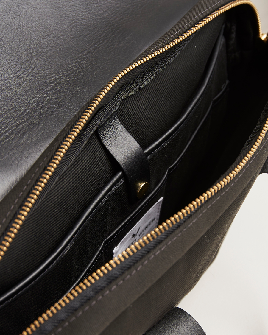 Hombres | Bolsos | Bennett Winch | Canvas Briefcase Black
