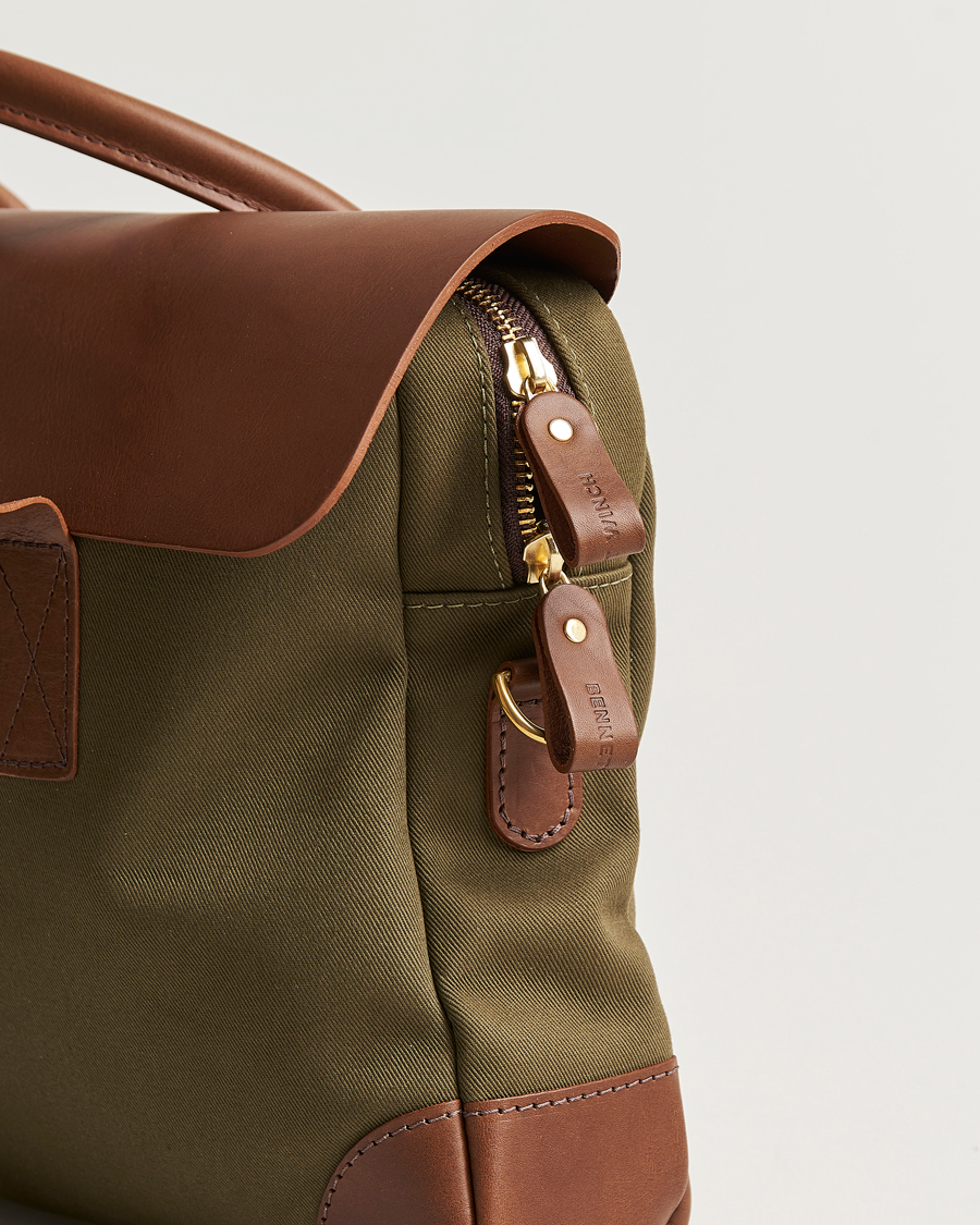 Hombres | Bolsos | Bennett Winch | Canvas Briefcase Olive