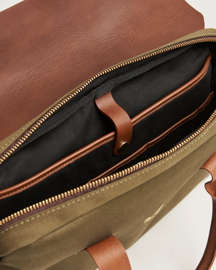 Hombres | Bolsos | Bennett Winch | Canvas Briefcase Olive