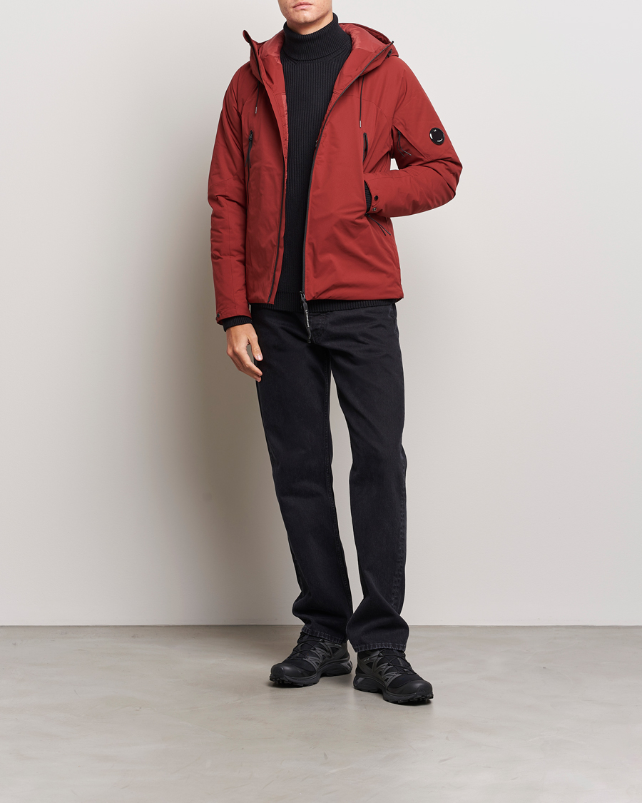 Hombres | Abrigos y chaquetas | C.P. Company | Pro-Tec Lightweight Padded Jacket Burnt Red