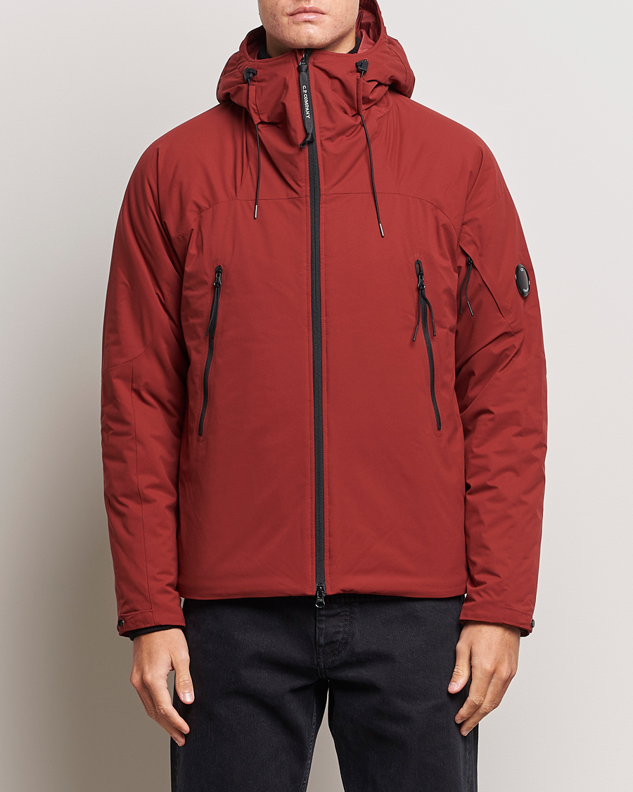Hombres | Abrigos y chaquetas | C.P. Company | Pro-Tec Lightweight Padded Jacket Burnt Red