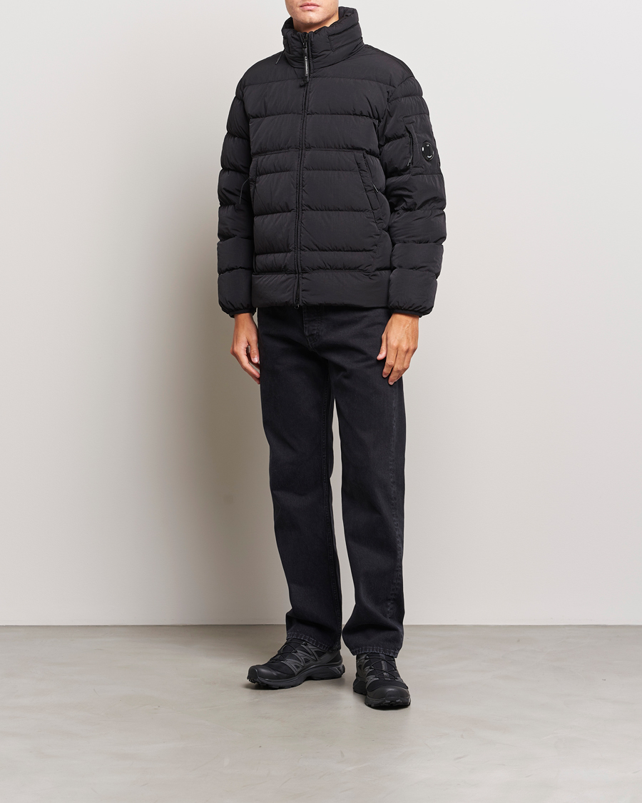 Hombres | Abrigos y chaquetas | C.P. Company | Eco-Chrome R Lightweight Down Jacket Black