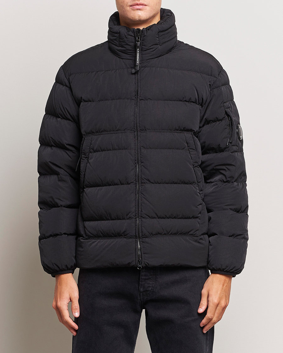 Hombres | Abrigos y chaquetas | C.P. Company | Eco-Chrome R Lightweight Down Jacket Black