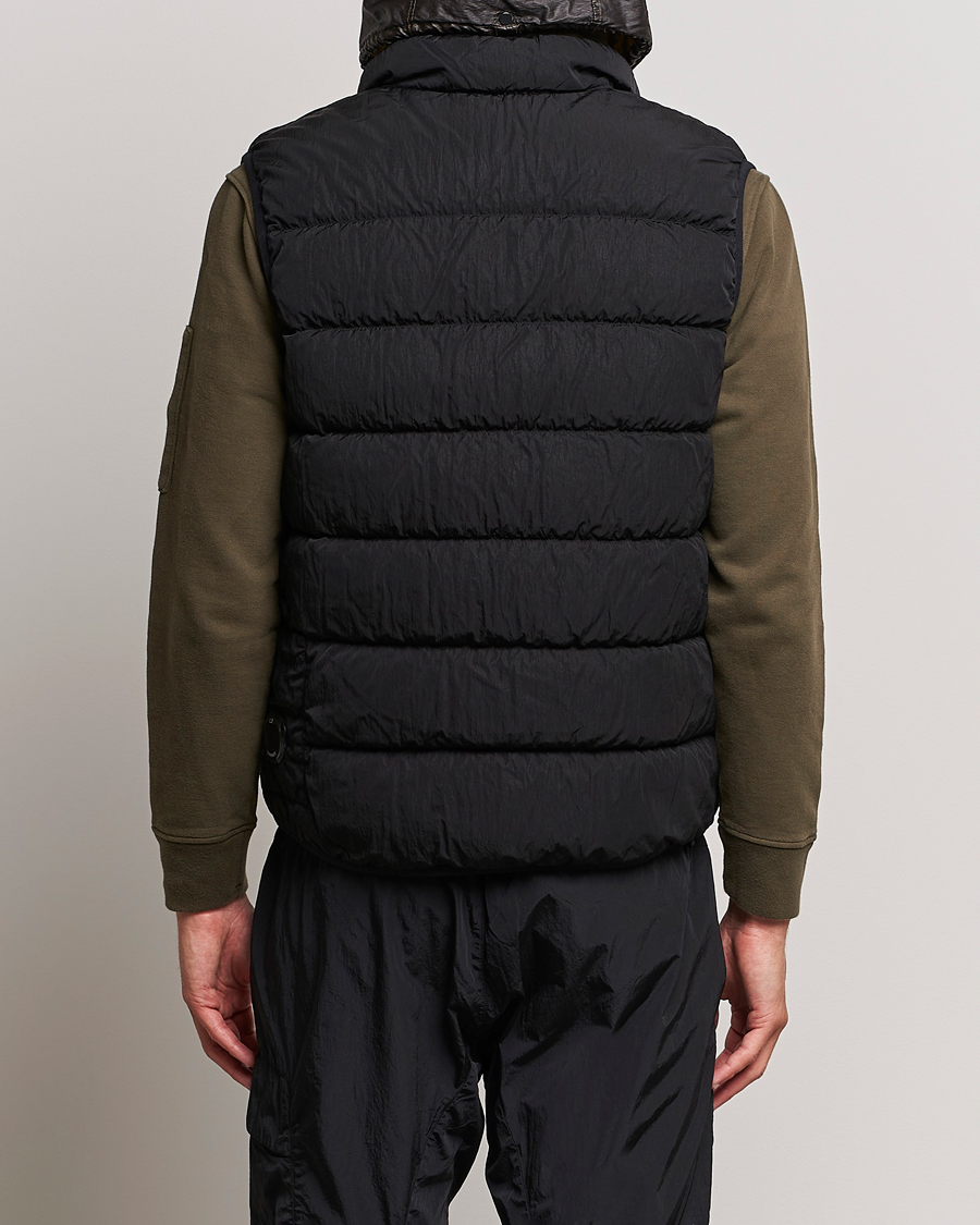 Hombres | Abrigos y chaquetas | C.P. Company | Eco-Chrome R Lightweight Down Vest Black
