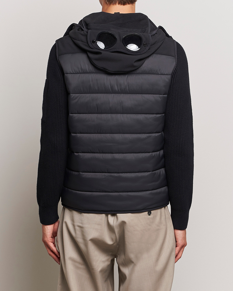 Hombres | Abrigos y chaquetas | C.P. Company | CP Shell - R Mixed Goggle Vest Black