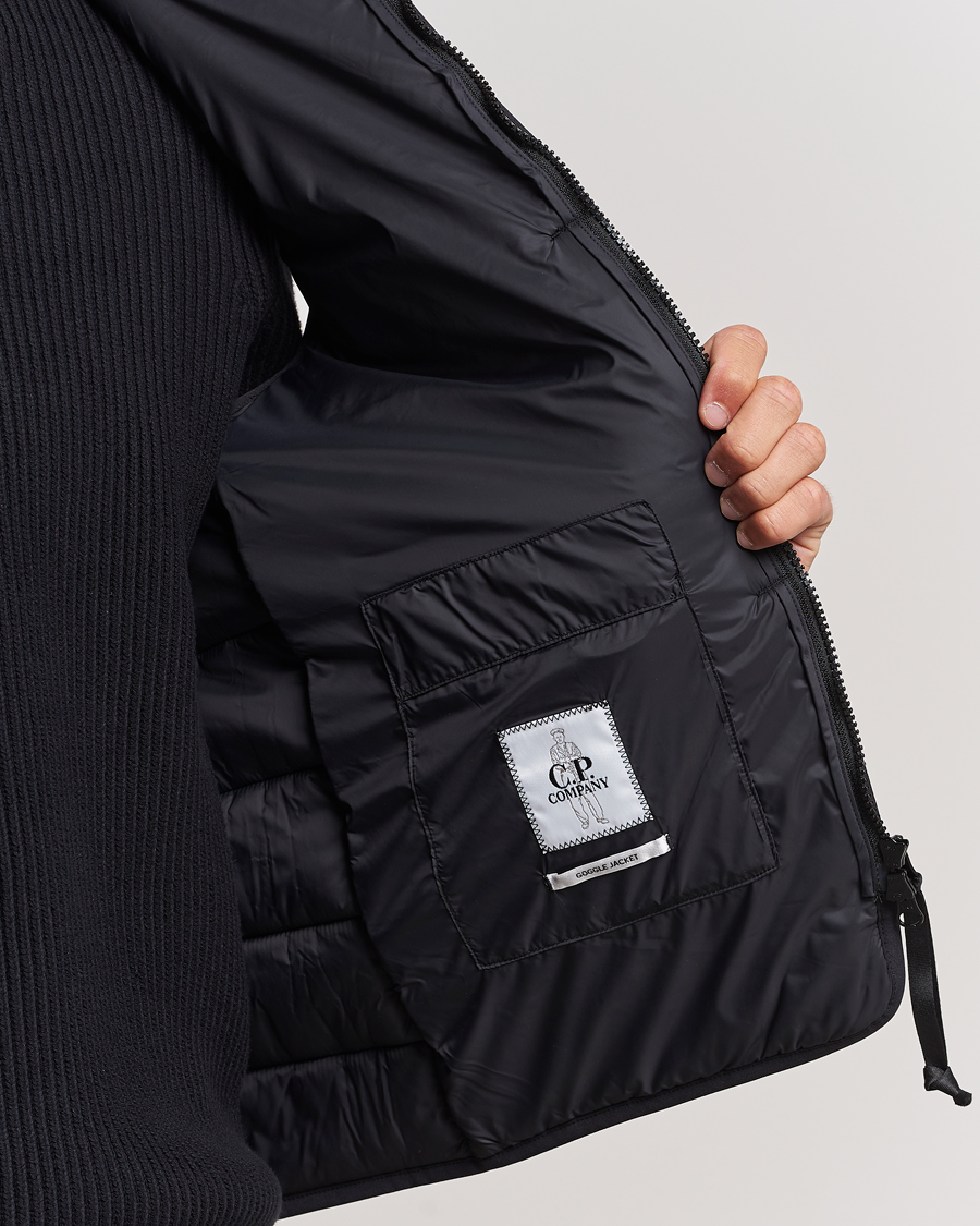 Hombres | Abrigos y chaquetas | C.P. Company | CP Shell - R Mixed Goggle Vest Black