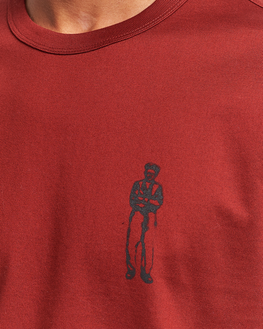 Hombres | Camisetas | C.P. Company | Mercerized Jersey Logo T-Shirt Wine