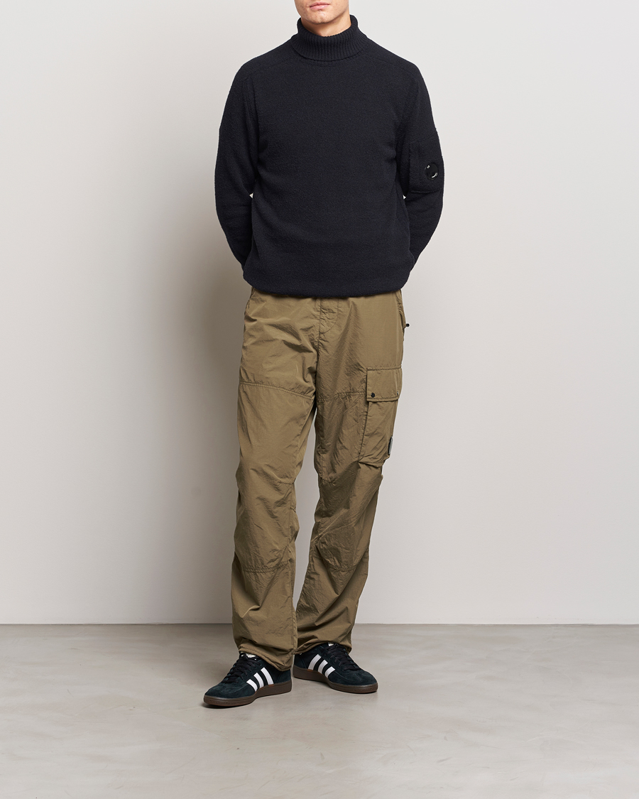 Hombres | Pantalones | C.P. Company | Flatt Nylon Cargo Pants Light Brown