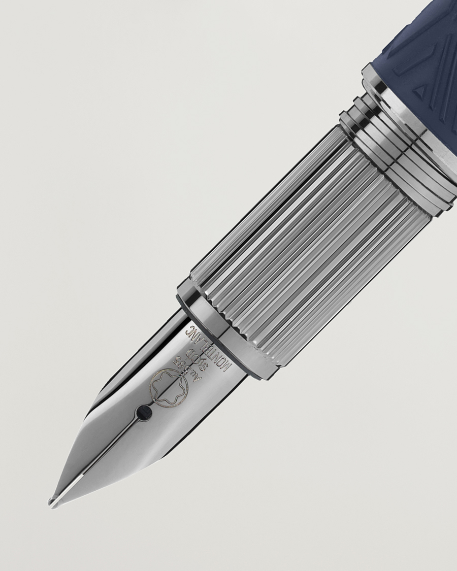 Hombres | Montblanc Starwalker SpaceBlue Resin Fountain Pen Blue | Montblanc | Starwalker SpaceBlue Resin Fountain Pen Blue