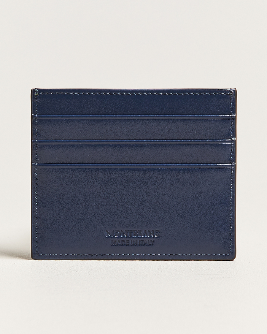 Men | Wallets | Montblanc | Meisterstück Card Holder 6cc Ink Blue