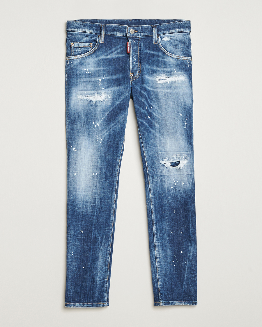 Hombres | Vaqueros | Dsquared2 | Skater Jeans Light Blue Wash
