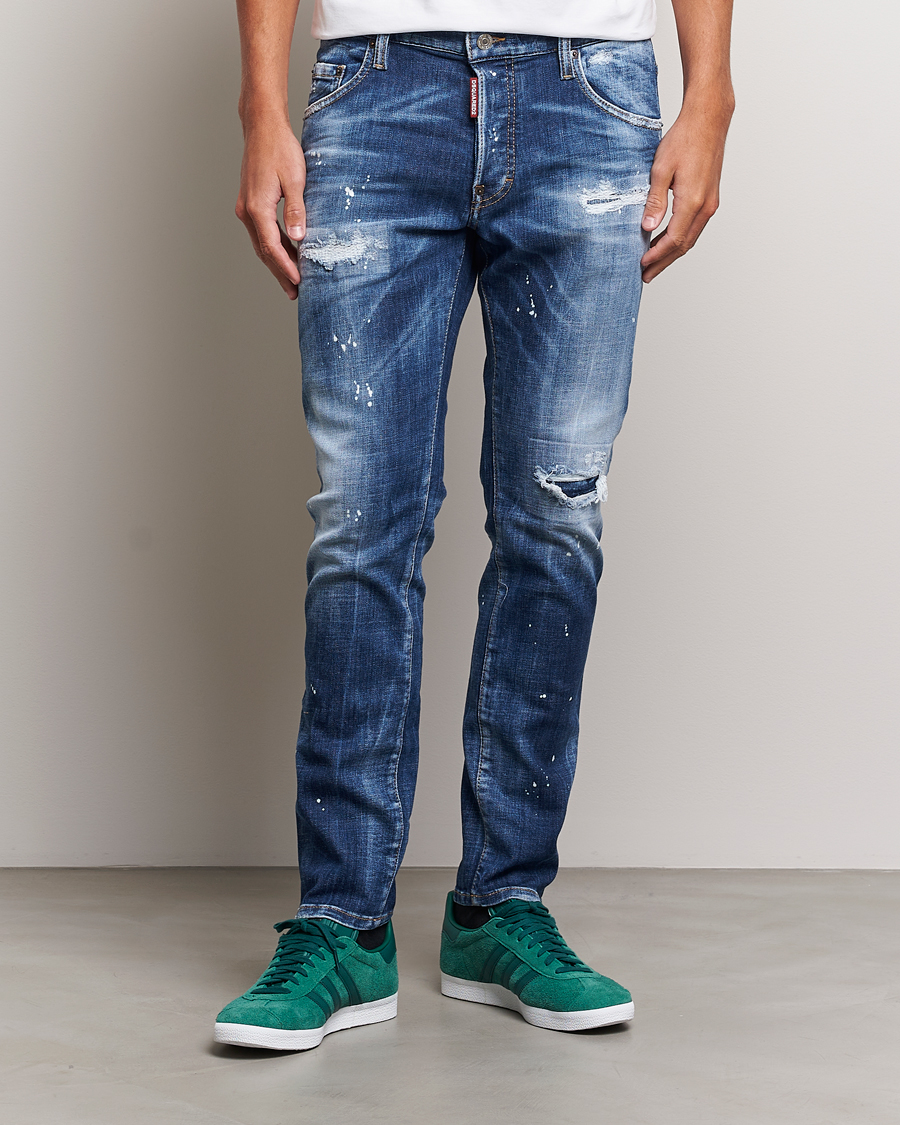 Hombres | Vaqueros | Dsquared2 | Skater Jeans Light Blue Wash