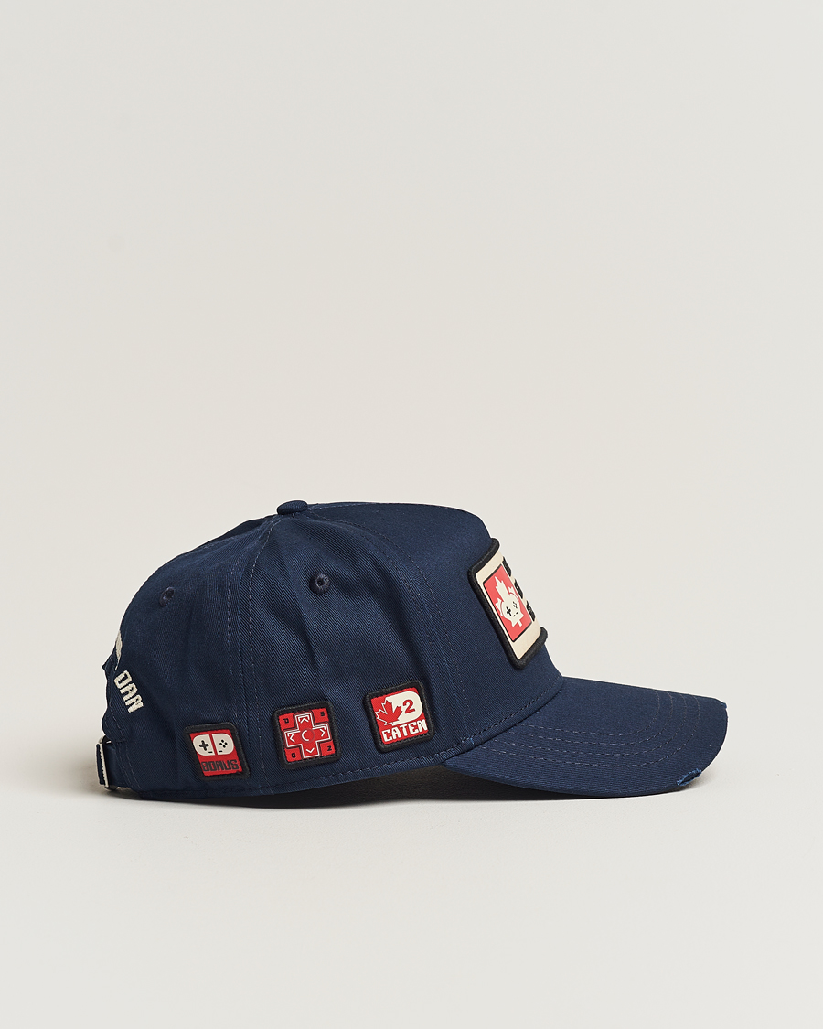 Hombres | Dsquared2 Gaming Baseball Cap Navy | Dsquared2 | Gaming Baseball Cap Navy