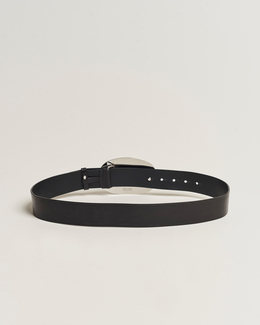 Hombres | Dsquared2 Vintage Plaque Belt Black | Dsquared2 | Vintage Plaque Belt Black