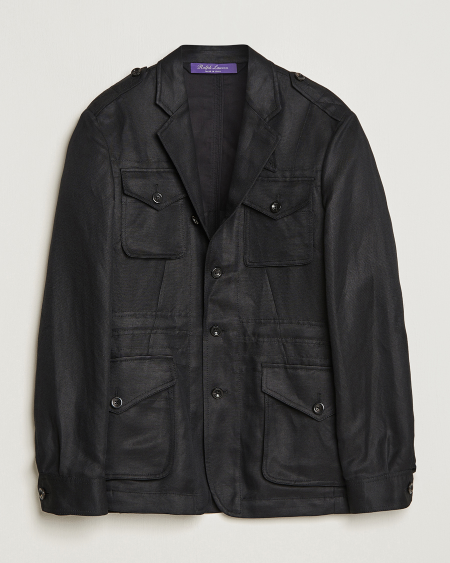 Hombres | Abrigos y chaquetas | Ralph Lauren Purple Label | Field Jacket Black