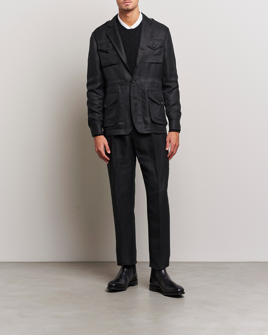 Hombres | Abrigos y chaquetas | Ralph Lauren Purple Label | Field Jacket Black