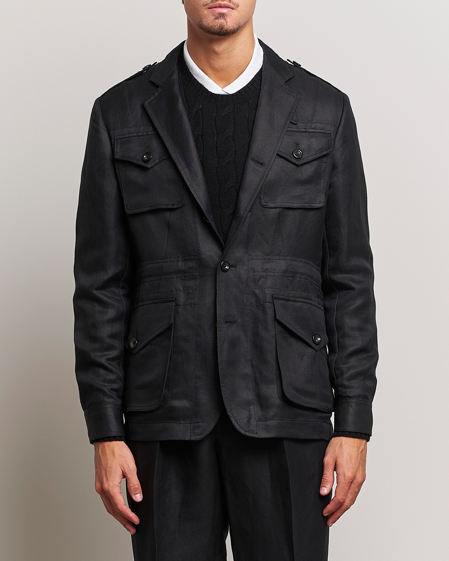Hombres | Abrigos y chaquetas | Ralph Lauren Purple Label | Field Jacket Black