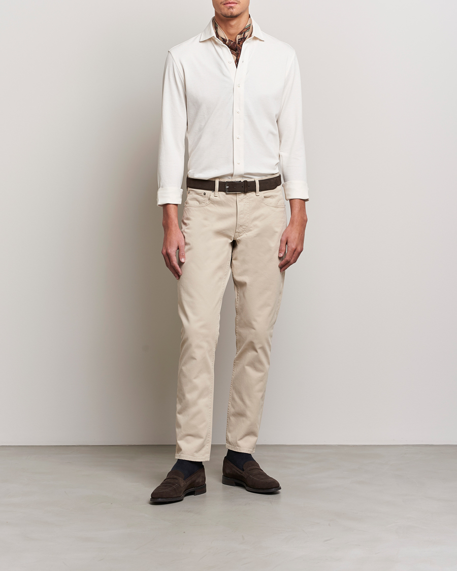 Hombres | Pantalones | Ralph Lauren Purple Label | Slim Fit 5-Pocket Pants Sand