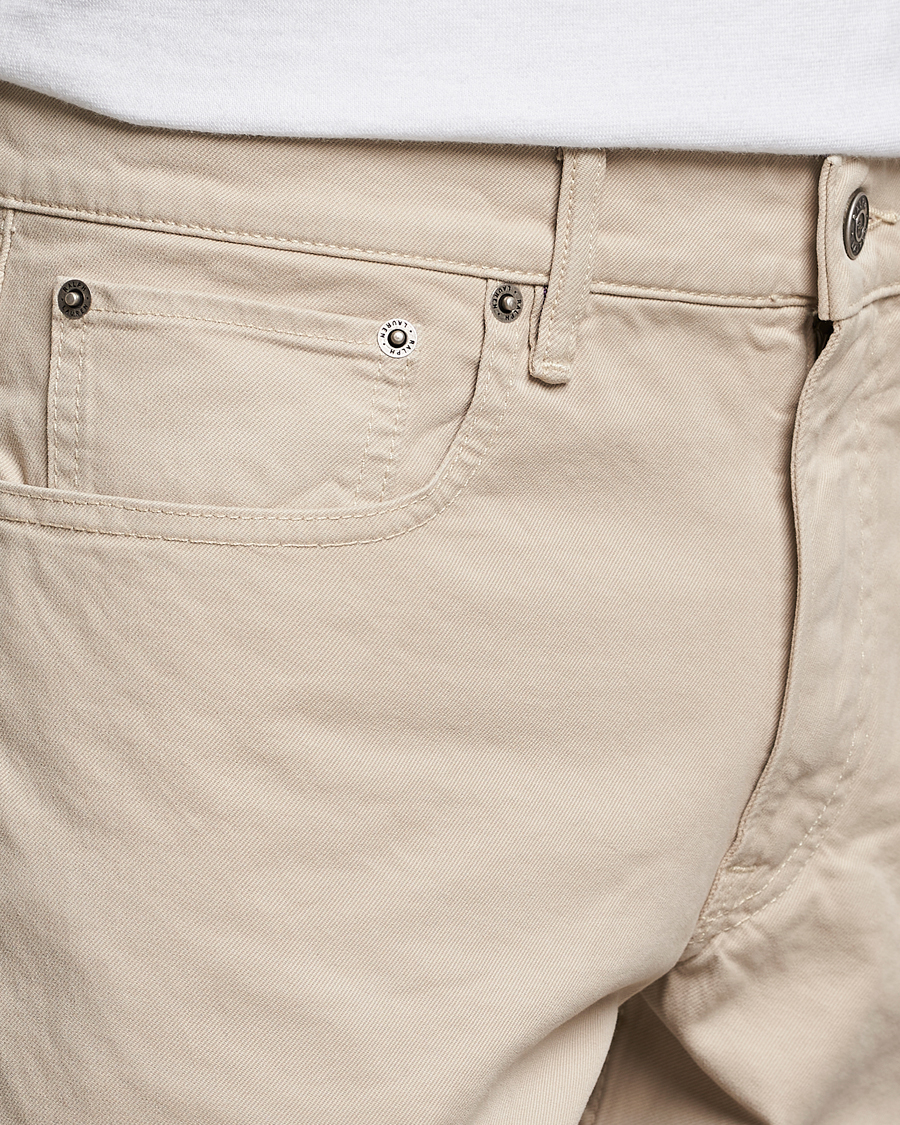 Hombres | Pantalones | Ralph Lauren Purple Label | Slim Fit 5-Pocket Pants Sand