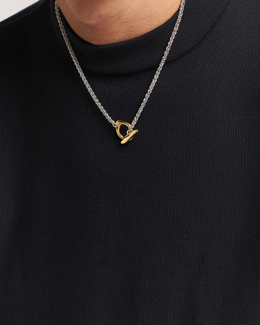 Hombres | Tom Wood Robin Chain Duo Silver/Gold | Tom Wood | Robin Chain Duo Silver/Gold