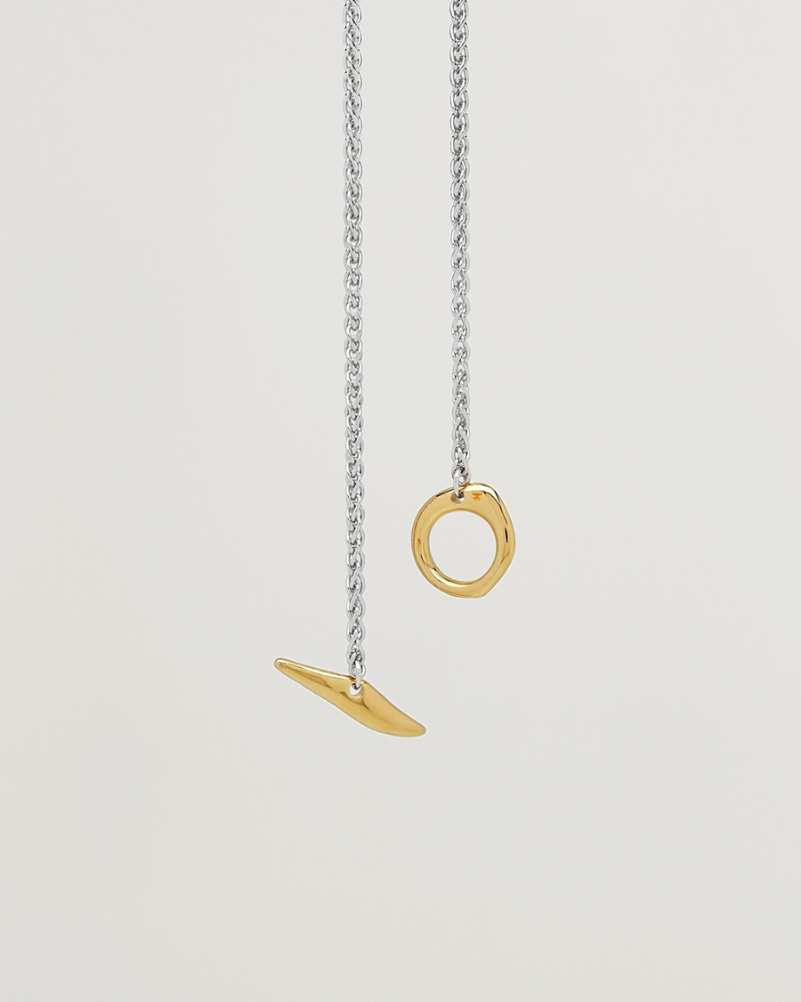 Hombres | Tom Wood Robin Chain Duo Silver/Gold | Tom Wood | Robin Chain Duo Silver/Gold