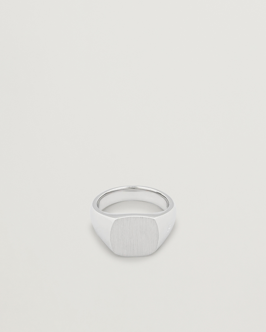 Hombres | Joyas | Tom Wood | Kay Ring Satin Silver
