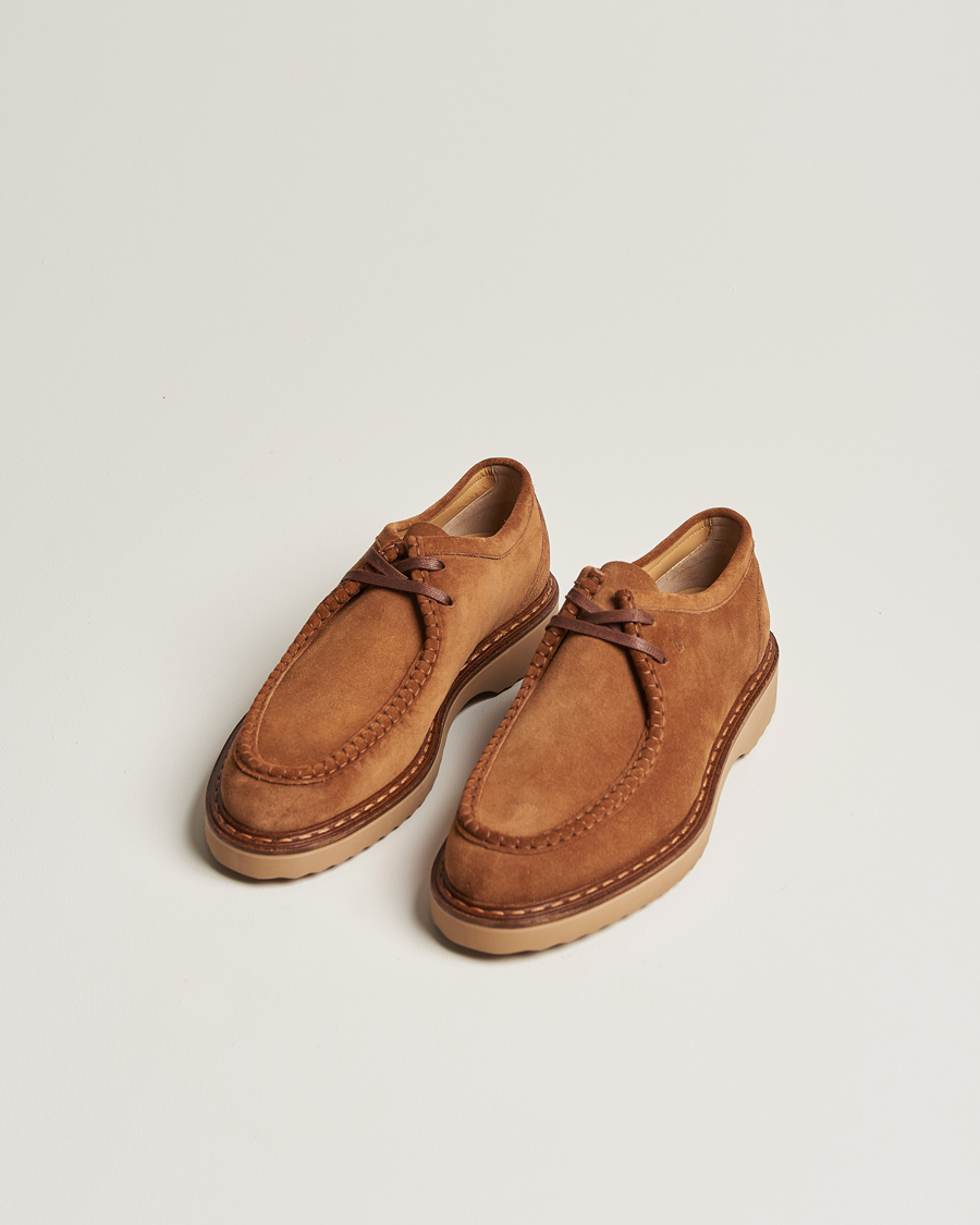 Hombres |  | Bally | Nadhy Suede Loafer Cognac