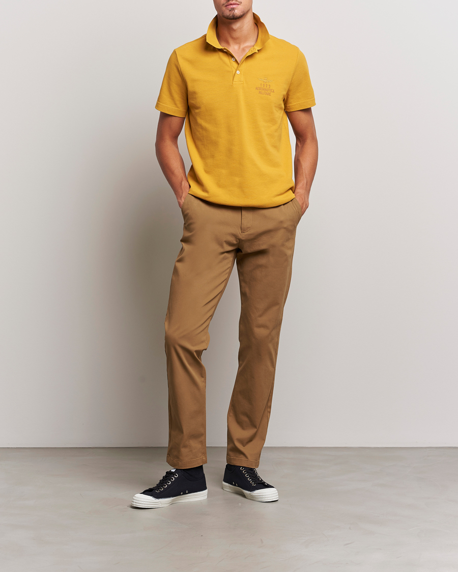 Hombres | Polos | Aeronautica Militare | PO1705 Polo Yellow