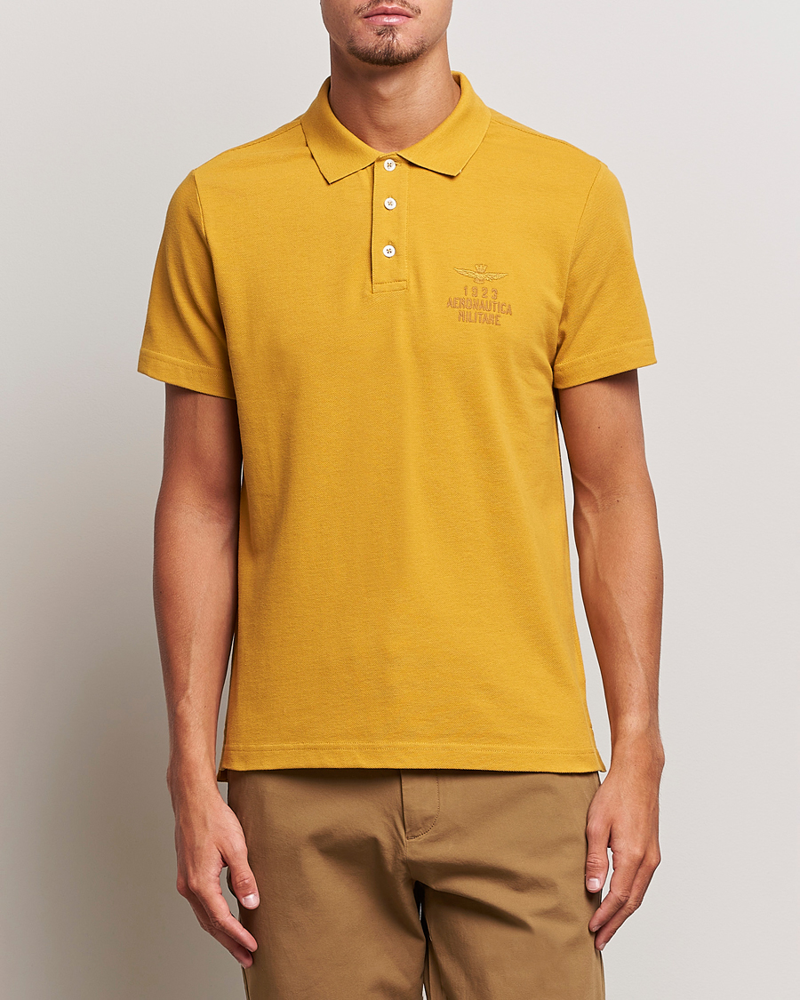 Hombres | Polos | Aeronautica Militare | PO1705 Polo Yellow
