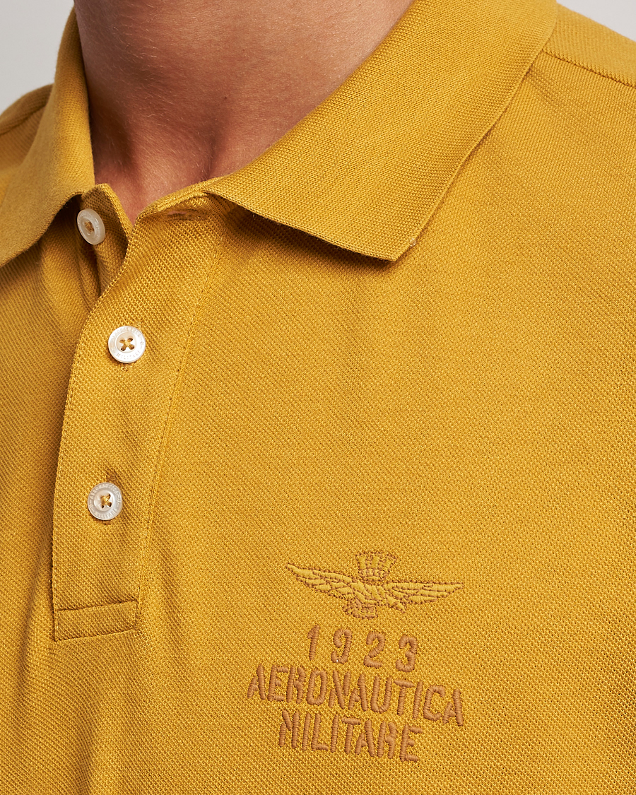 Hombres | Polos | Aeronautica Militare | PO1705 Polo Yellow