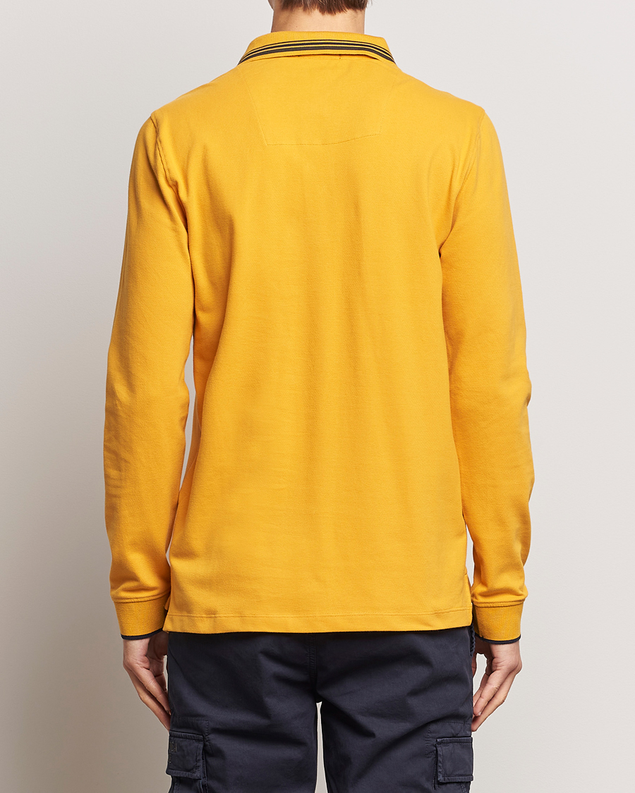 Hombres | Jerséis y prendas de punto | Aeronautica Militare | Long Sleeve Polo Dark Yellow