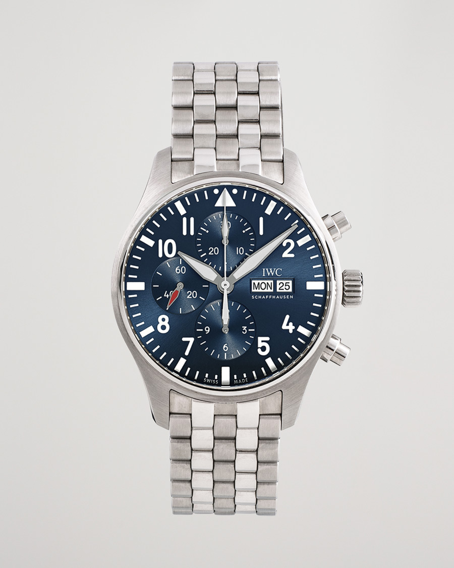 Hombres | IWC Pre-Owned Le petit Steel IW3777-17 Blue | IWC Pre-Owned | Le petit Steel IW3777-17 Blue