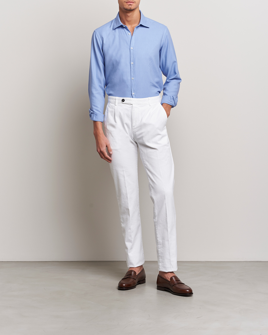 Hombres | Camisas | Massimo Alba | Genova Vajella Flannel Shirt Capri