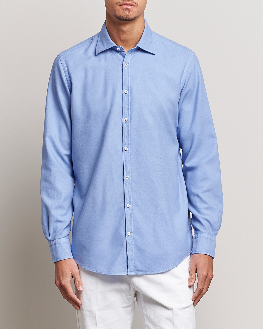 Hombres | Camisas | Massimo Alba | Genova Vajella Flannel Shirt Capri